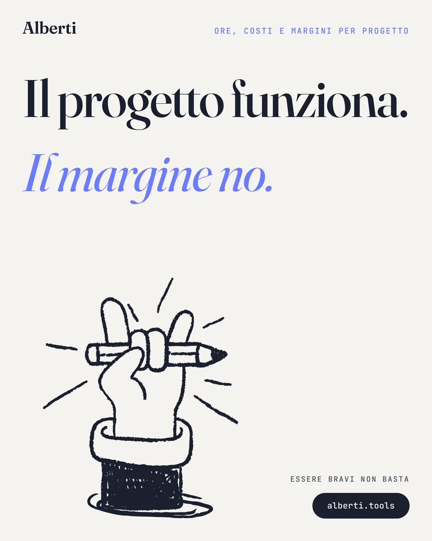Il progetto funziona. Il margine no.
